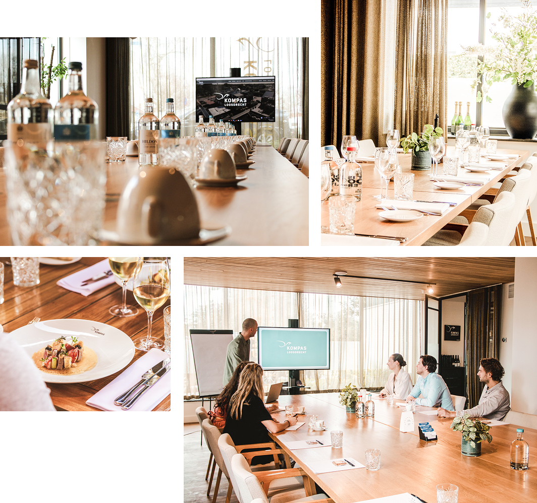 Zakelijke arrangementen Loosdrecht restaurant